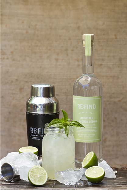 Cucumber Basil Sour